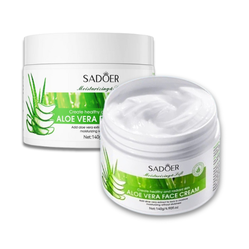 Aloe Vera Gesichtscreme 140 g – Natürliche Feuchtigkeitspflege