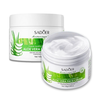 Aloe Vera Gesichtscreme 140 g – Natürliche Feuchtigkeitspflege