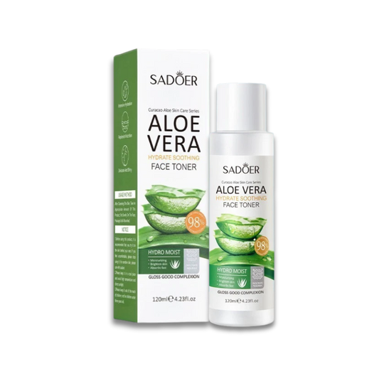 Aloe Vera Face Toner 120ml – Gesichtswasser für Beruhigung & frische Haut