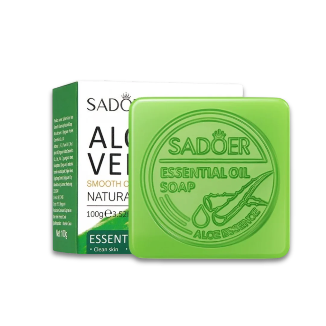 Aloe Vera Soap Bar 100 g – Aloe Vera Seife für Gesicht & Körper