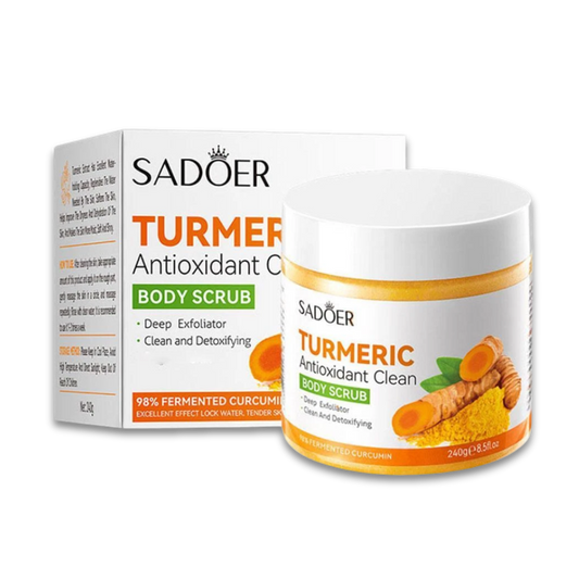 Kurkuma Scrub 240 g – Kurkuma Körperpeeling & Detox